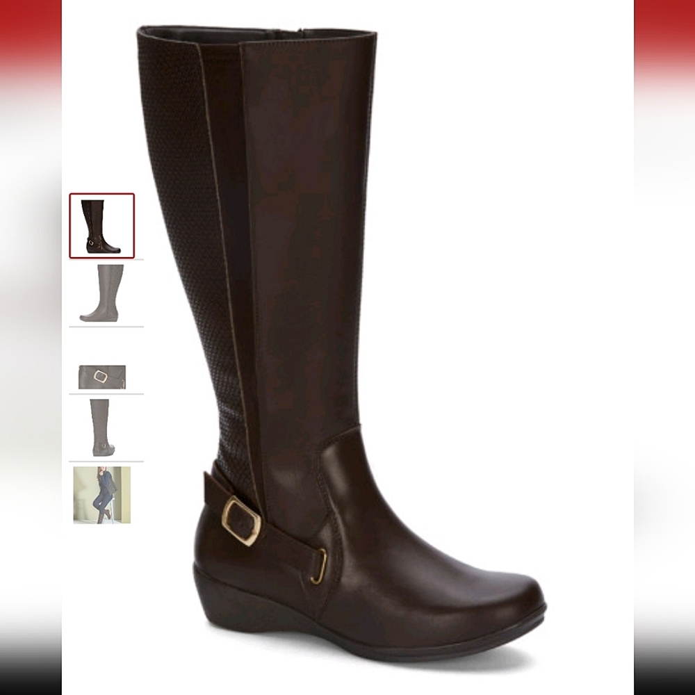 andrea Brown Boots